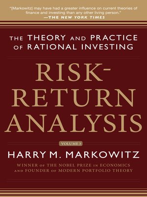 cover image of Risk-Return Analysis, Volume 3